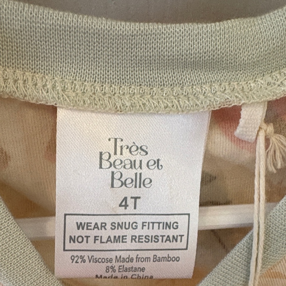 Très Beau et Belle Bamboo Cowgirl PJ Set - Picture 5 of 9